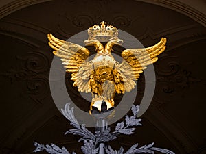 National Emblem of Russia Country