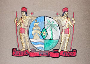 National Emblem of Suriname photo