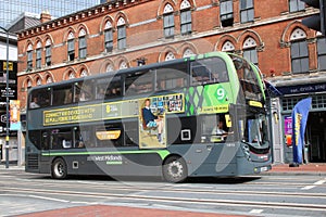 National Express Double Deck bus Birmingham