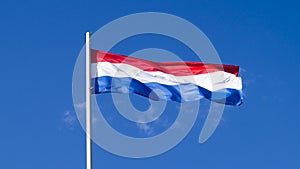 The national flag of the country the Netherlands