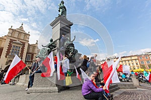 National Flag Day of the Republic of Poland (by the Act of 20 Feb 2004) celebrated between the holidays