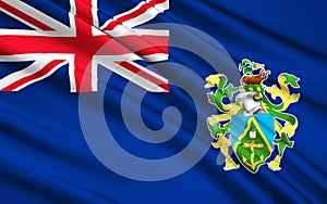 Flag of Isla de Pascua Chile, Hanga Roa - Polynesia photo