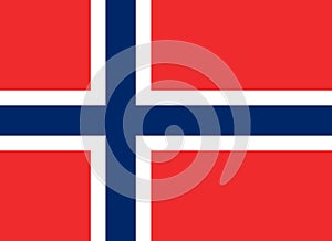 National flag of Jian mayen. Background with flag of Jian mayen