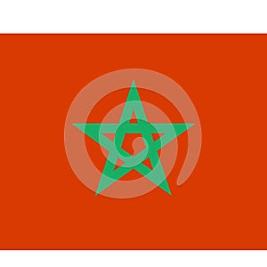 National flag of Morocco