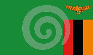 National Flag Zambia