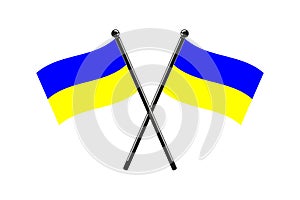 national flags of Ukraine