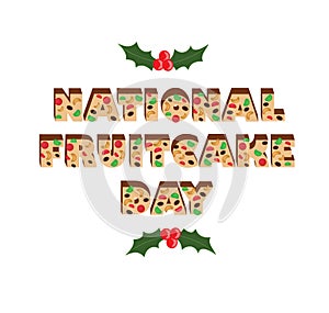 National Fruitcake Day