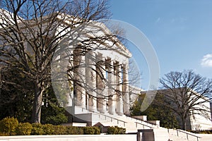 National Gallery of Art and Bare Trees