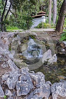 The National Garden is a public park in the center of Athens city.