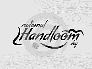 National handloom day design