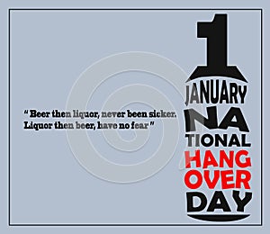 National Hangover Day