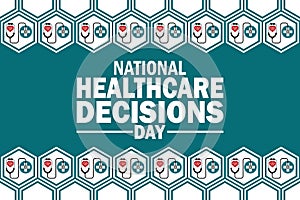 National Healthcare Decisions Day, background