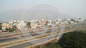 A National High Way is passing through a small hill town in nowhere of South India.
