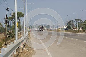 National Highway Agra Mumbai Road and Transport Cargo  Vehicles