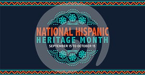 National Hispanic Americans culture, tradition and art heritage festival