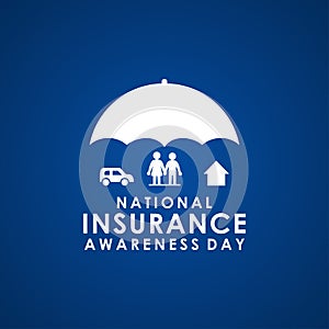 National Insurance Awareness Day Vector Design Illustration