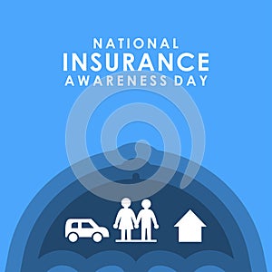 National Insurance Awareness Day Vector Design Illustration