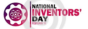 National Inventors\' Day Vector illustration