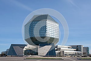 National library of Belarus (front view)