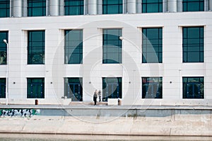 National library entrance