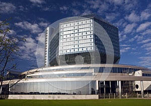 National library. Minsk. Belarus. A general view # photo