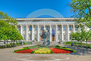 National library of Saint Cyril and Methodius in Sofia, Bulgaria