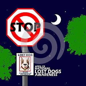 National Lost Dogs Awareness Day April 23