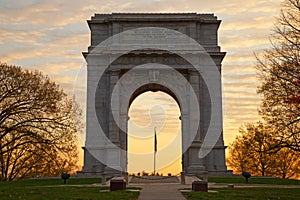 National Memorial Arch at Sunrise