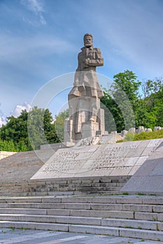 National memorial complex Hristo Botev in Kalofer in Bulgaria