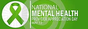 National Mental Health Provider Appreciation Day