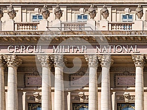 The National Military Circle (Cercul Militar National) In Bucharest