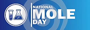 National Mole Day Vector illustration