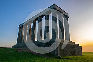 The National Monument on Calton Hill