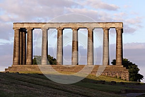 National monument Calton Hill, Edinburgh, Scotland