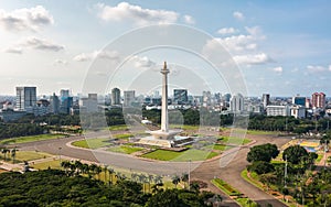 National Monument in Central Jakarta