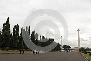 National Monument or MONAS/Monumen Nasional, Jakarta, Indonesia