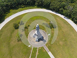 National Monument to the Forefathers, Plymouth, MA, USA