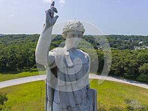 National Monument to the Forefathers, Plymouth, MA, USA