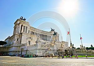 National Monument to Victor Emmanuel II in Rome