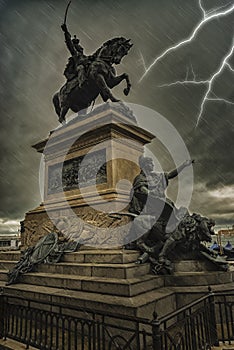 National Monument to Vittorio Emanuele II.Venice