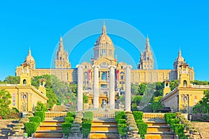 National Museum in Barcelona Museu Nacional d Art de Catalunya