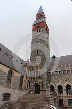 The National Museum in Finland, Helsinki. Also known as Kansallis museo in Finnish and National museum in Sweden