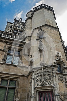 National Museum of the Middle Ages Cluny house in Paris`s Latin Quarter