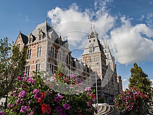 National Museum `Rijksmuseum` in Amsterdam, Netherlands