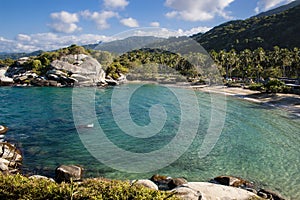 National Natural Park Tayrona in Colombia photo