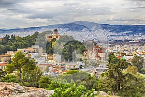 National Observatory of Athens on Nymphs Hill in Thissio, Athens, Greece