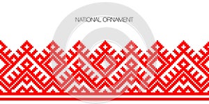 National ornament background