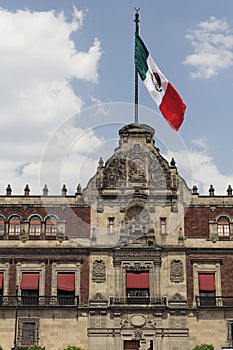 National Palace Facade Mexico City