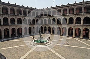 National Palace Inner Square Mexico City