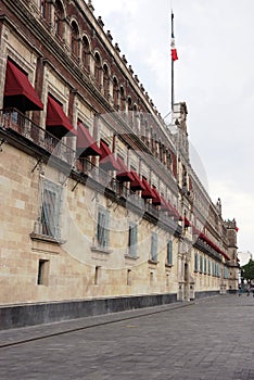 The National Palace in Mexico City